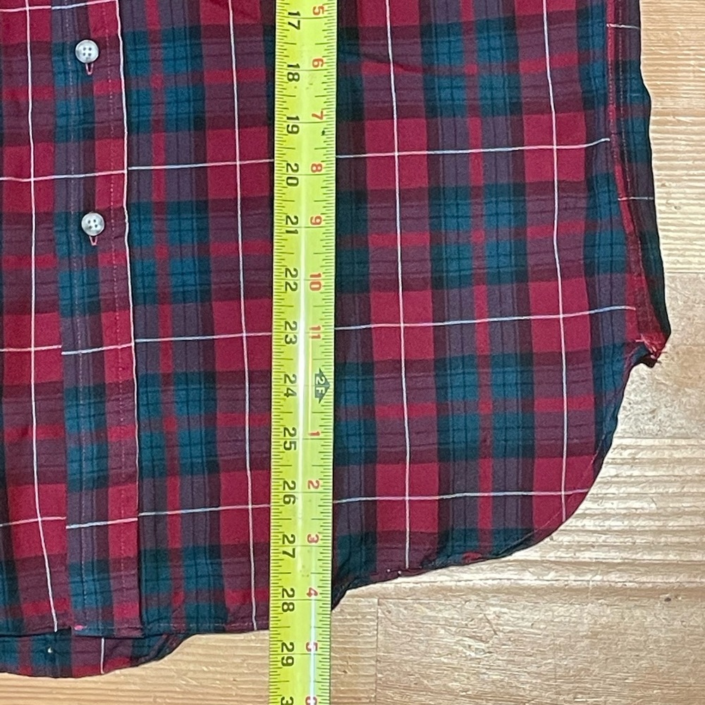 Pendleton Button Down Lightweight Wool Ls Mens Me… - image 7